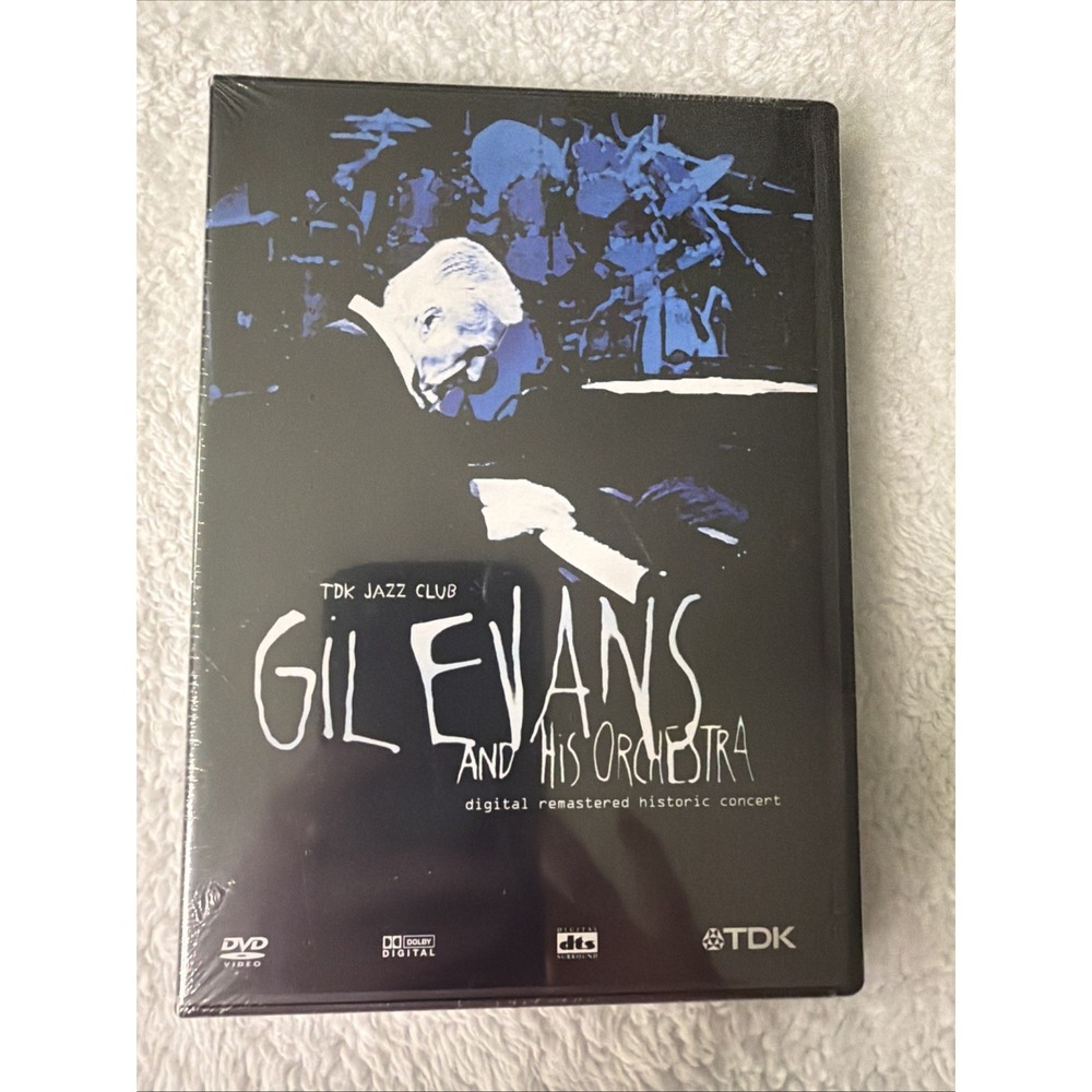 Gil Evans And His Orchestra DVD Jazz Brand New Sealed 2002 Music Dorfman